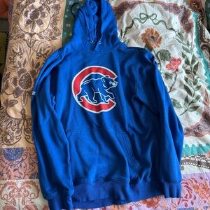 Blue Chicago Cubs Men's Hoodie